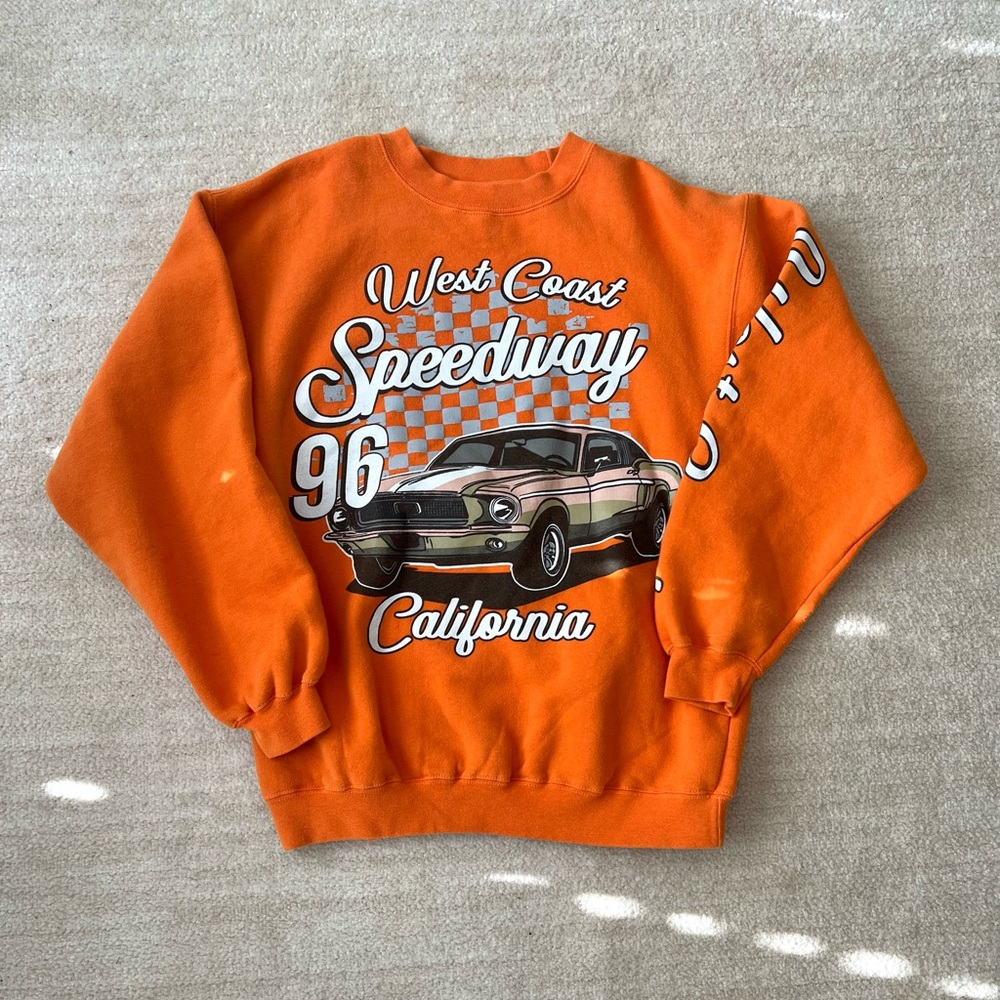 Graphic crewneck